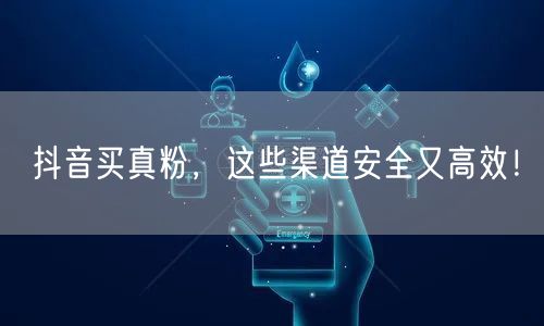 抖音买真粉攻略：安全渠道助你高效涨粉！