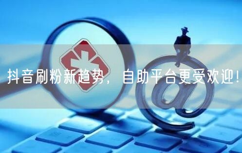 抖音刷粉新趋势：自助平台成涨粉营销新选择