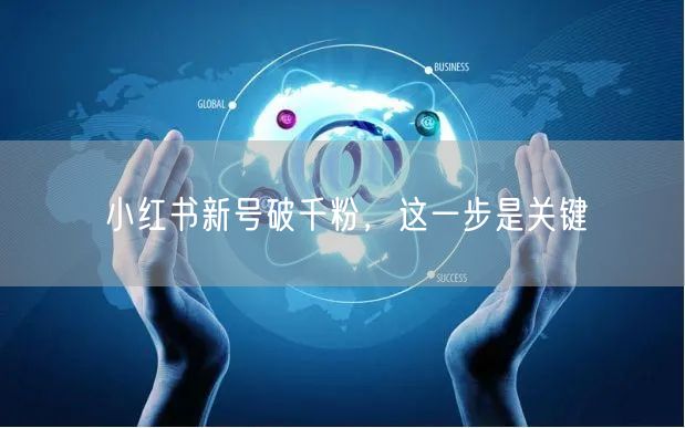 小红书新号破千粉，这一步是关键