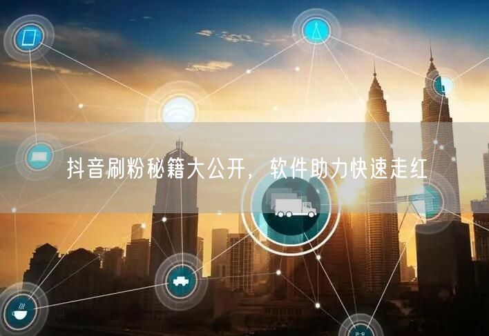 抖音刷粉秘籍大公开，软件助力快速走红
