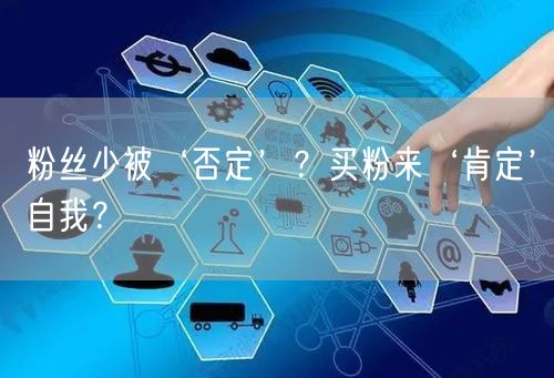 粉丝少被‘否定’？买粉来‘肯定’自我？