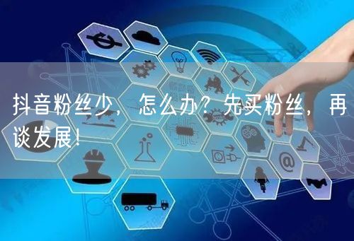 抖音粉丝少，怎么办？先买粉丝，再谈发展！
