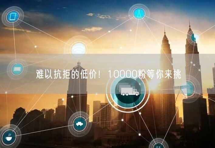 难以抗拒的低价！10000粉等你来挑