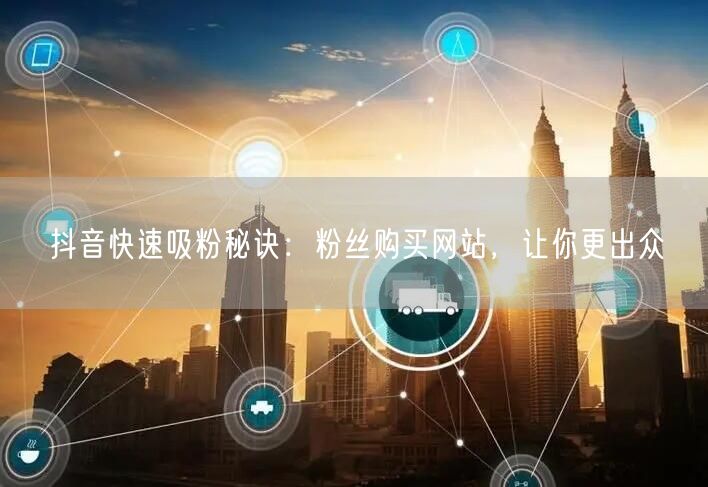 抖音快速吸粉秘诀：粉丝购买网站，让你更出众